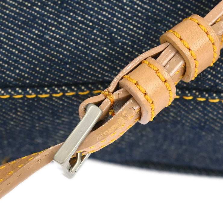 Christian Dior Blue Denim Malice Backpack PZ0030 XX08250
