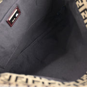 Fendi Brown Zucchino Shoulder Bag 2288-8BT127-TN9-089 XX08261