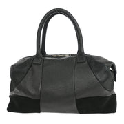 Celine Black Suede Leather Handbag XX08438