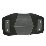 Celine Black Suede Leather Handbag XX08438