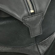 Celine Black Suede Leather Handbag XX08438