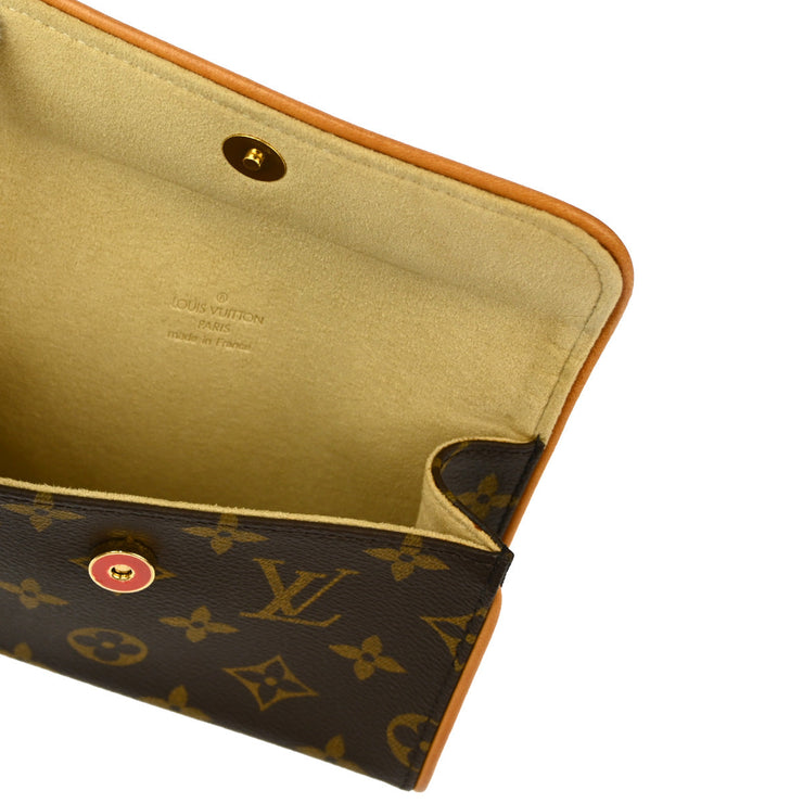 Louis Vuitton Monogram #S Pochette Florentine Belt Bum Bag M51855 FL0014 XX17787