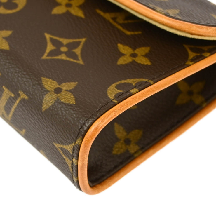 Louis Vuitton Monogram #S Pochette Florentine Belt Bum Bag M51855 FL0014 XX17787