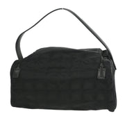 Chanel Black Jacquard Nylon Travel Line Handbag XX40136