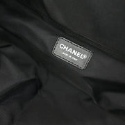 Chanel Black Jacquard Nylon Travel Line Handbag XX40136