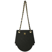 Chanel Black Canvas Shoulder Bag XX40139