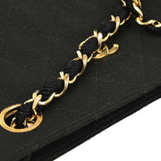 Chanel Black Canvas Shoulder Bag XX40139
