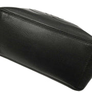 Chanel Black Calfskin Tote Chain Handbag XX40141