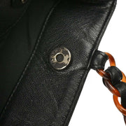 Chanel Black Calfskin Tote Chain Handbag XX40141