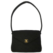 Chanel Black Cotton Handbag XX40196