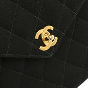 Chanel Black Cotton Handbag XX40196