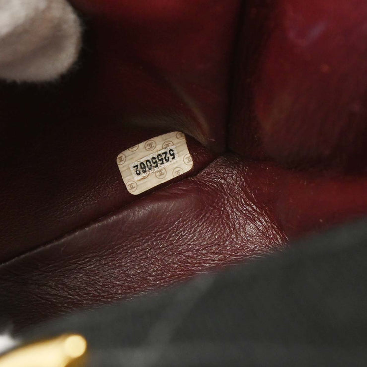 Chanel Black Cotton Handbag XX40196