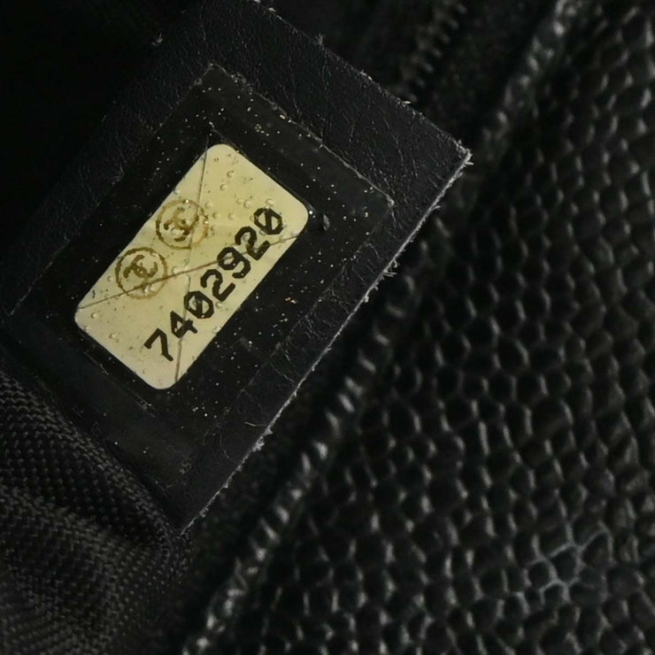 Chanel Black Calfskin Drawstring Tote Bag XX40366