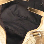 Gucci Gold Abbey D Ring Hobo Handbag 130736 493492 XX40398