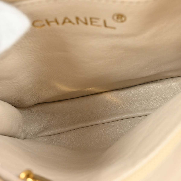Chanel Beige Calfskin Belt Bum Bag XX40425