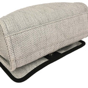 Chanel Gray Straw Deauville Shoulder Bag XX40508