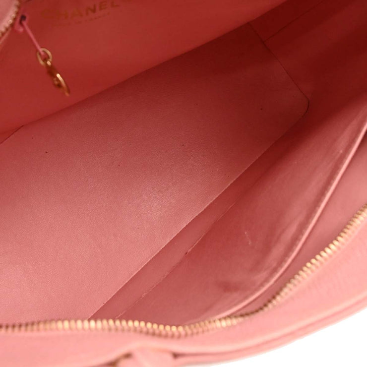 Chanel Pink Calfskin Medallion Tote Handbag XX40575
