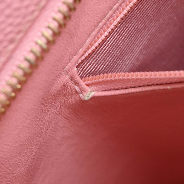 Chanel Pink Calfskin Medallion Tote Handbag XX40575