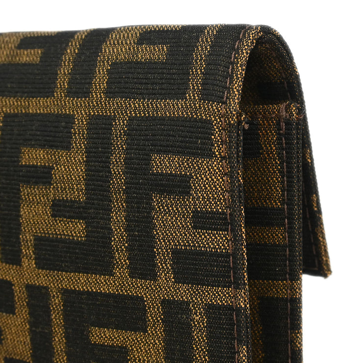 Fendi Brown Zucca Clutch Bag 091630/001  XX40624