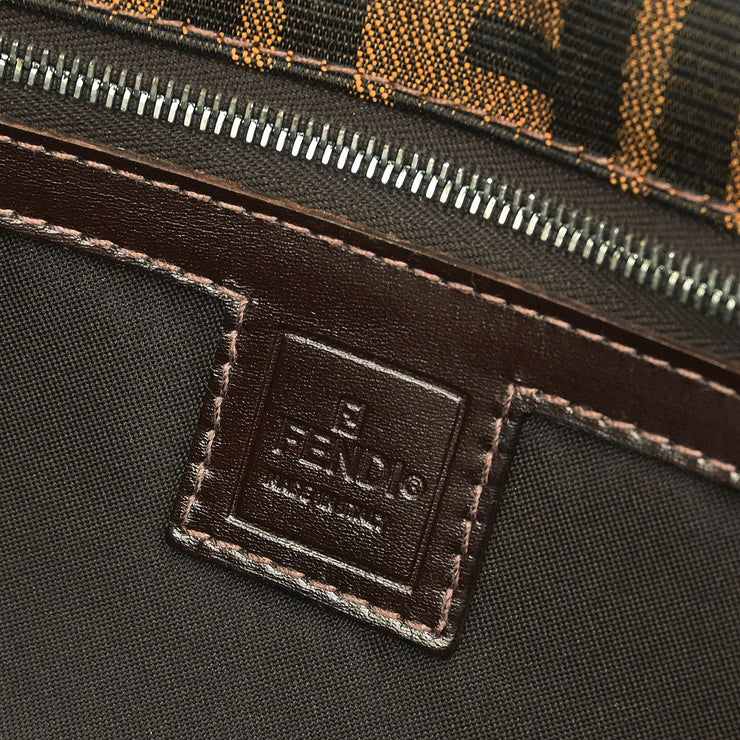 Fendi Brown Zucca Clutch Bag 091630/001  XX40624