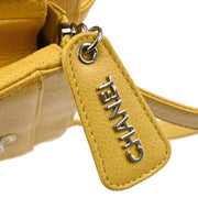 Chanel Yellow Calfskin Tote Handbag XX40641