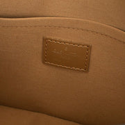 Louis Vuitton Gold Monogram Mat Shelton MM Handbag M55177 MI1003 XX40644