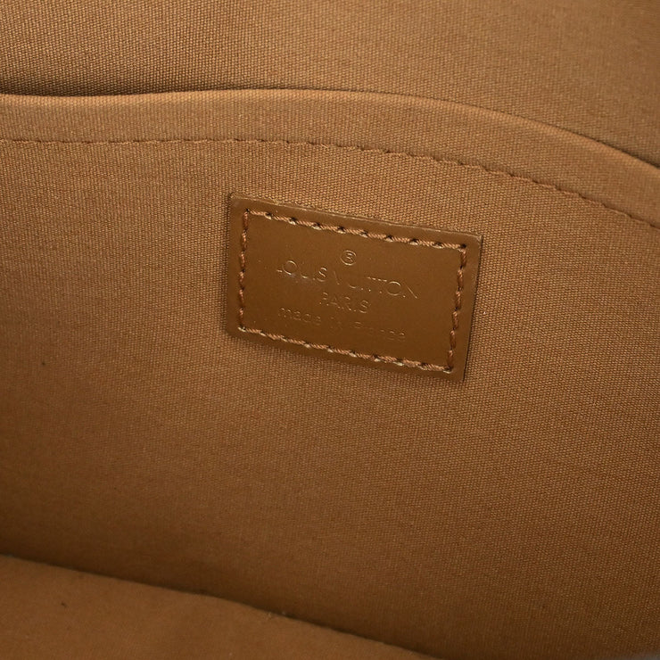 Louis Vuitton Gold Monogram Mat Shelton MM Handbag M55177 MI1003 XX40644