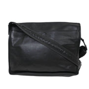 Bottega Veneta Black Intrecciato Messenger Bag B07745752N XX40696