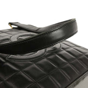 Chanel Black Lambskin Choco Bar Tote Handbag XX40782