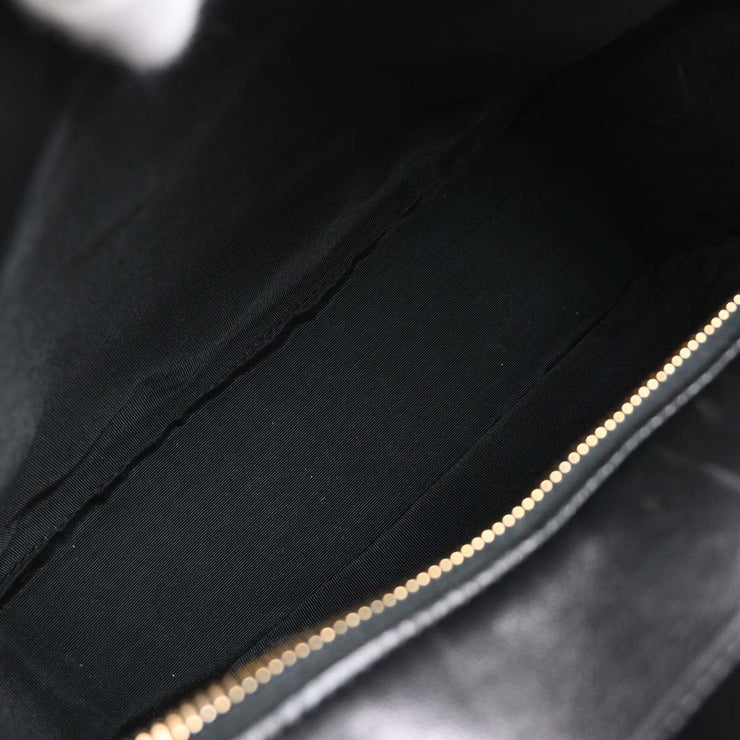 Chanel Black Lambskin Choco Bar Tote Handbag XX40782