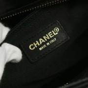 Chanel Black Lambskin Choco Bar Tote Handbag XX40782