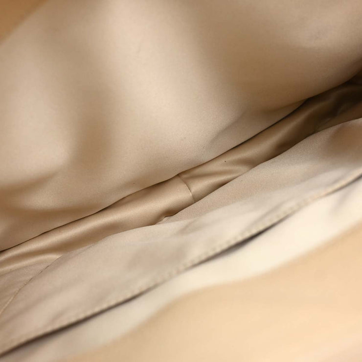 Chanel Beige Calfskin Grand Shopping Tote GST Chain Handbag XX50016