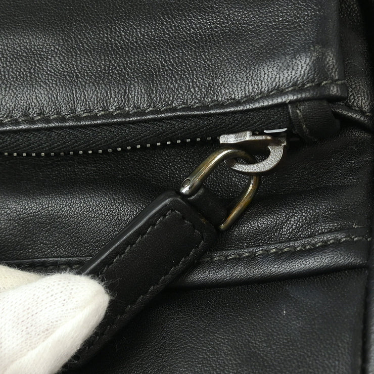 Prada Black Leather Shoulder Bag 7/B XX92139