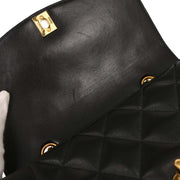 Chanel Black Lambskin Small Diana Shoulder Bag YQ00758