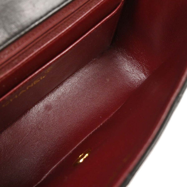 Chanel Black Lambskin Small Diana Shoulder Bag YQ00758