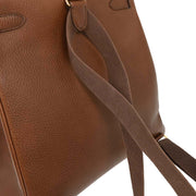 Hermes Marron Fonce Ardennes Kelly A Dos GM Backpack 10 Circle:Z YQ00760