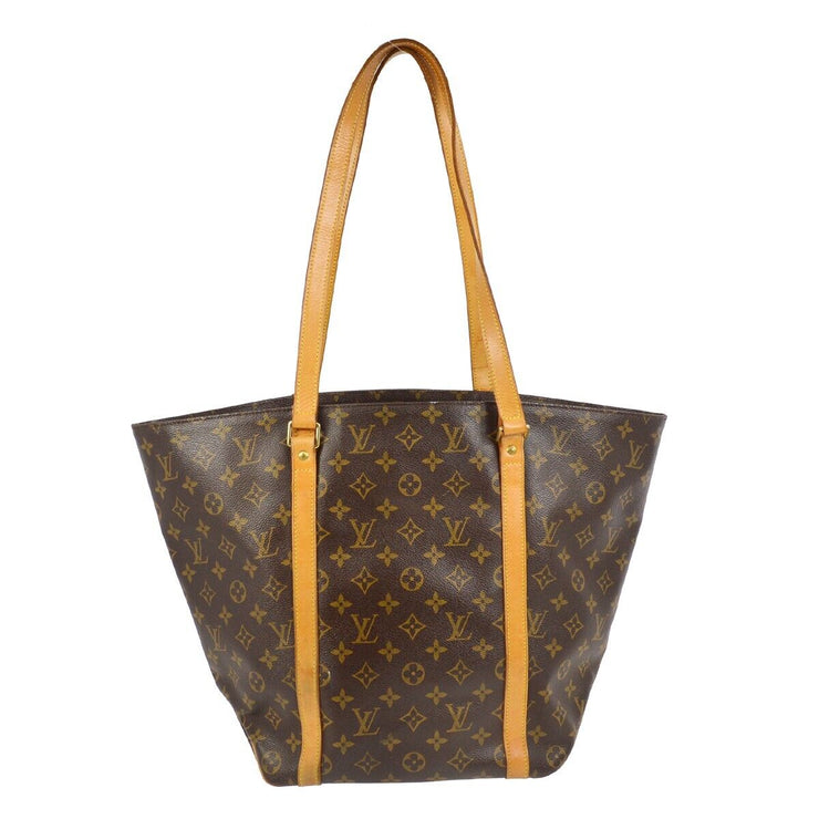 Louis Vuitton Monogram Sac Shopping Shoulder Tote Bag M51108 MB1022 150578