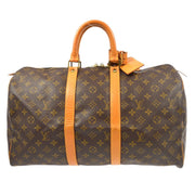 Louis Vuitton Monogram Keepall 45 Duffle Handbag M41428 SD1913 KK31496