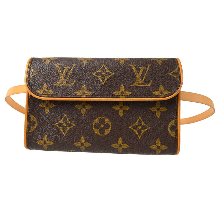 Brown Louis Vuitton Monogram Lockit Vertical Handbag | Louis Vuitton 2003  pre-owned monogram Pochette Florentine belt bag | RvceShops Revival