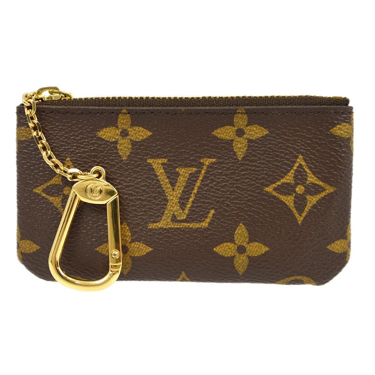 Louis Vuitton Monogram Pochette Cles Coin Case Wallet Purse M62650 CT4138 112146