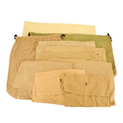 LOUIS VUITTON Dust Bag 10 Set Brown Beige 100% Cotton  111743