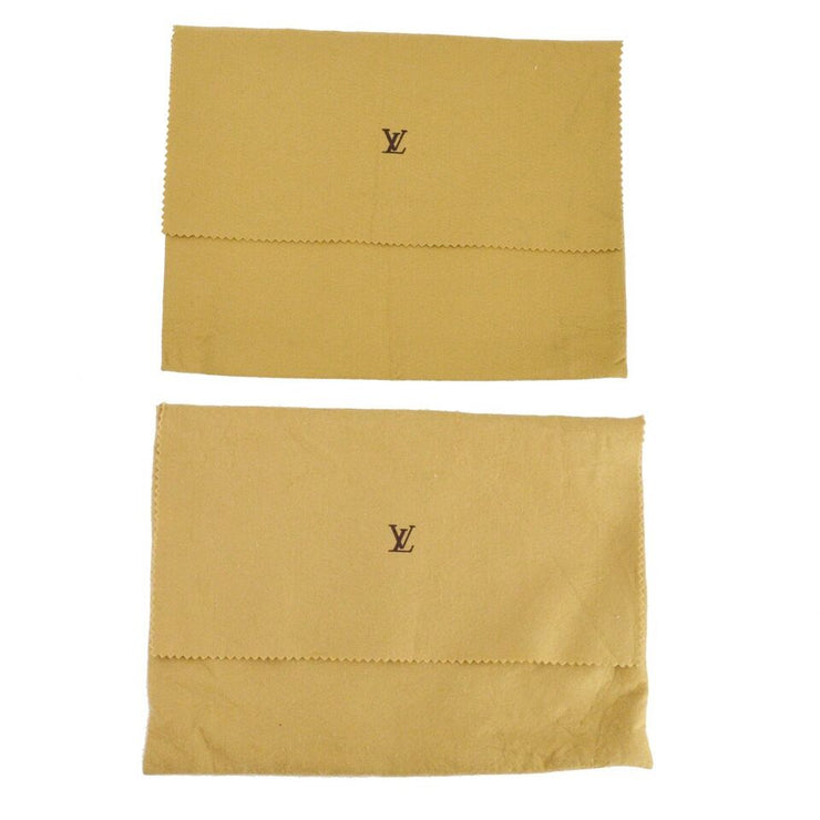 LOUIS VUITTON Dust Bag 10 Set Brown Beige 100% Cotton  111740