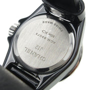 Chanel Ref.H4663 J12 Quartz Watch Ceramic XC****** Diamond Patent Leather 89966