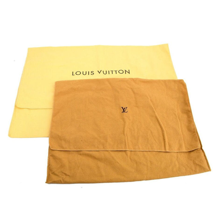 Louis Vuitton Dust Bag 10 Set Brown Beige 100% Cotton Authentic 79838