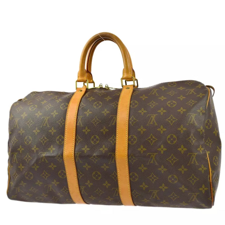 Louis Vuitton Monogram Keepall 45 Travel Duffle Handbag M41428 SP1920 KK32919