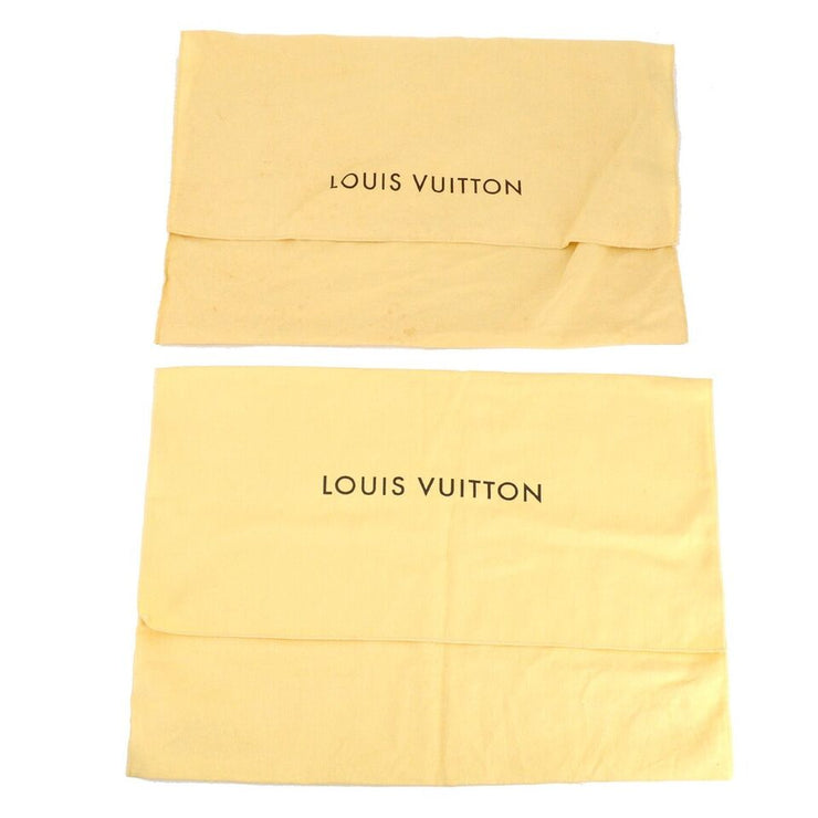 LOUIS VUITTON Dust Bag 10 Set Brown Beige 100% Cotton  111748