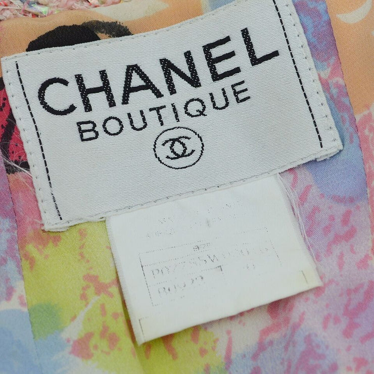 Chanel Single Breasted Jacket Pink 97P 29683