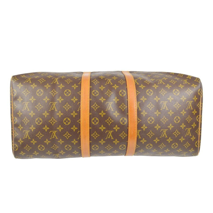 Louis Vuitton Monogram Keepall 55 Travel Duffle Handbag M41424 MI881 151658