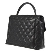 Chanel Black Caviar Straight Flap Handbag KK92139