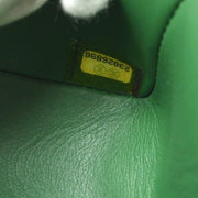 Boy Chanel Green Fur Lambskin Chain Shoulder Bag KK92302